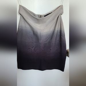 Ombre (Black and Grey) Bodycon Skirt